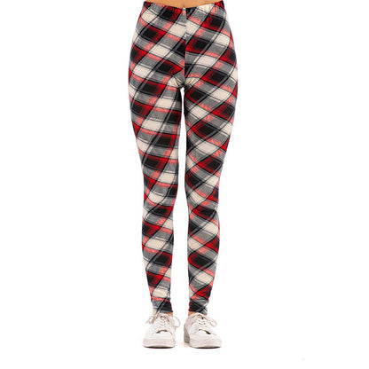 PEOPLETERRITORY popular New summer new high-waisted trousers women's plaid casual pants 2025 hip-lifting sweatpants women