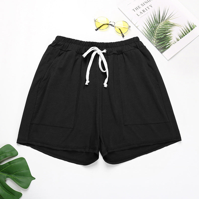 PEOPLETERRITORY popular new loose casual pants  2025 women's wide-leg shorts women's casual yoga sports pants