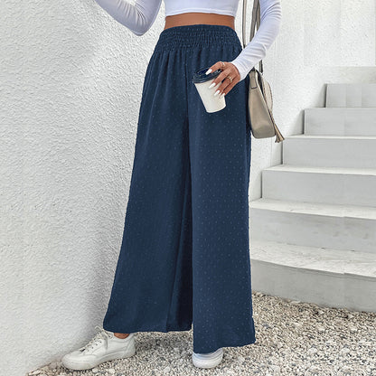 PEOPLETERRITORY 2025 trade trousers New new 2025 fashion women's pants  casual wide-leg pants