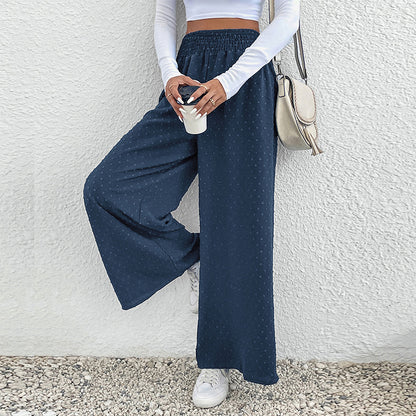 PEOPLETERRITORY 2025 trade trousers New new 2025 fashion women's pants  casual wide-leg pants