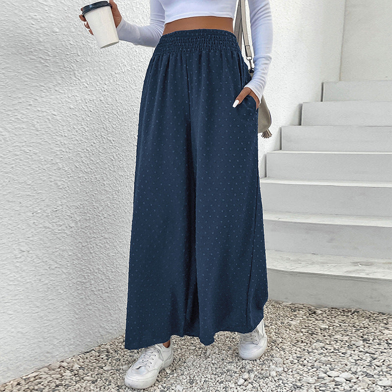 PEOPLETERRITORY 2025 trade trousers New new 2025 fashion women's pants  casual wide-leg pants