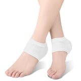 Territory Heel Protector Protective Sleeve Half Size Socks Gel Anti-Cracking Foot Cover Foot Skin Care Protectors Gel Heel Pads